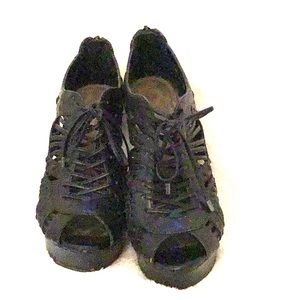 Gianni Bini, black platform heels.